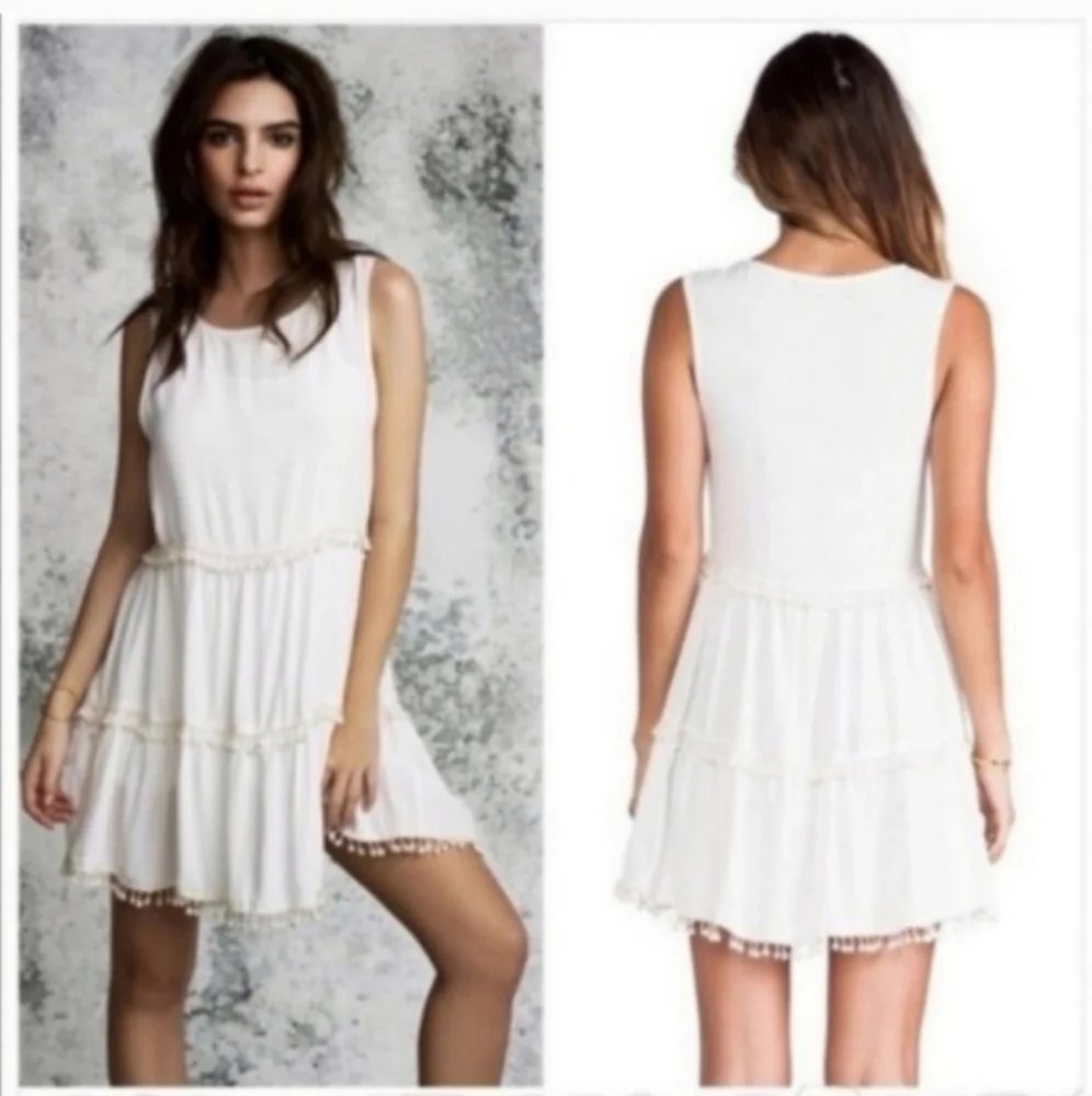 For Love and Lemons Chica Slipdress Ivory - Picture 1 of 16